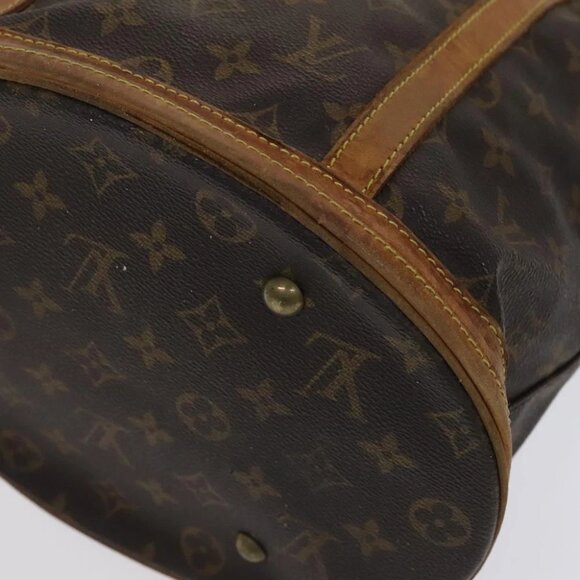LOUIS VUITTON Monogram Bucket GM Shoulder Bag M42236 LV Auth yb777 - Picture 13 of 16